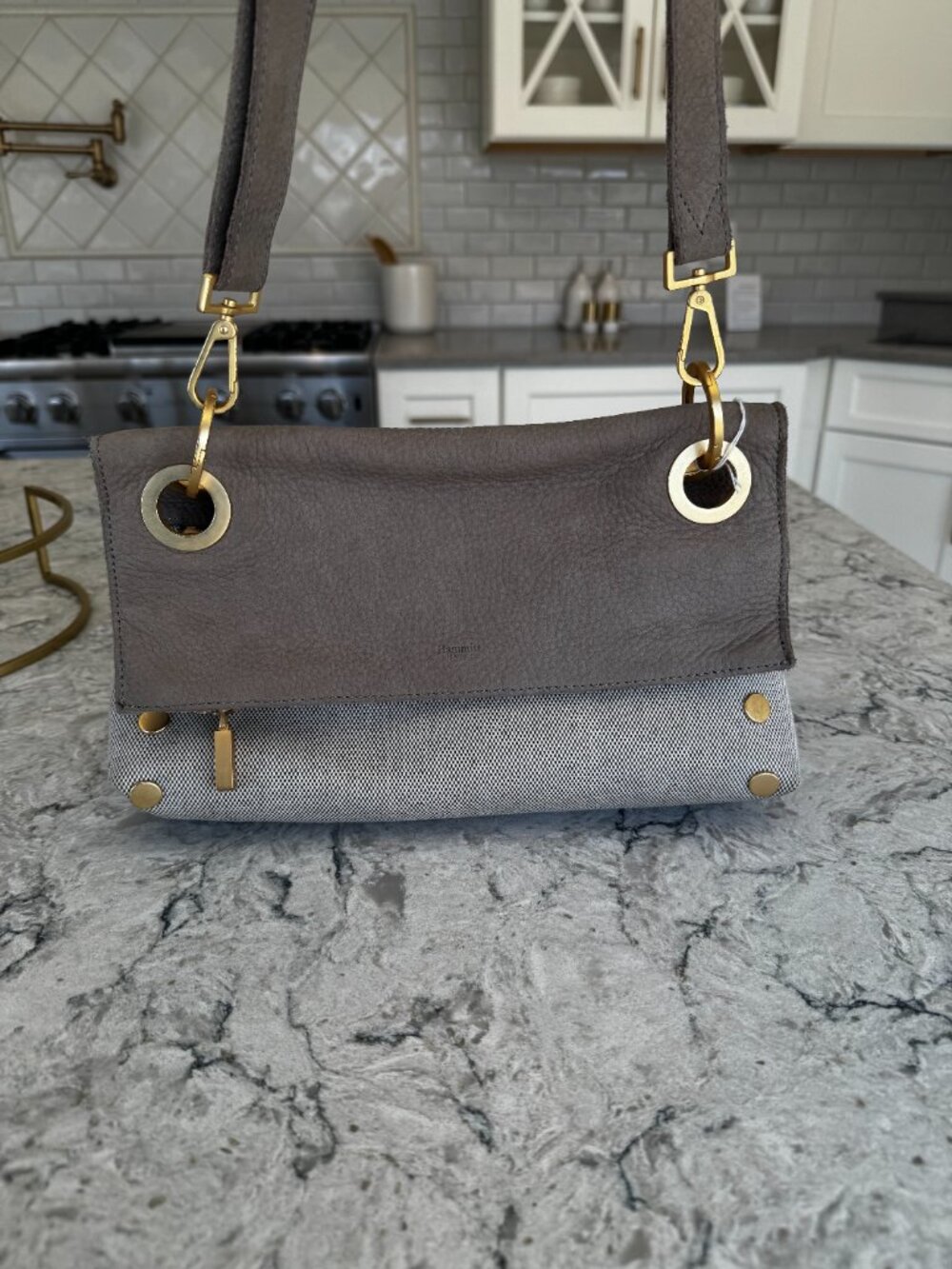 Hammitt Tan Crossbody Purse and Wallets - Picture 2 of 8